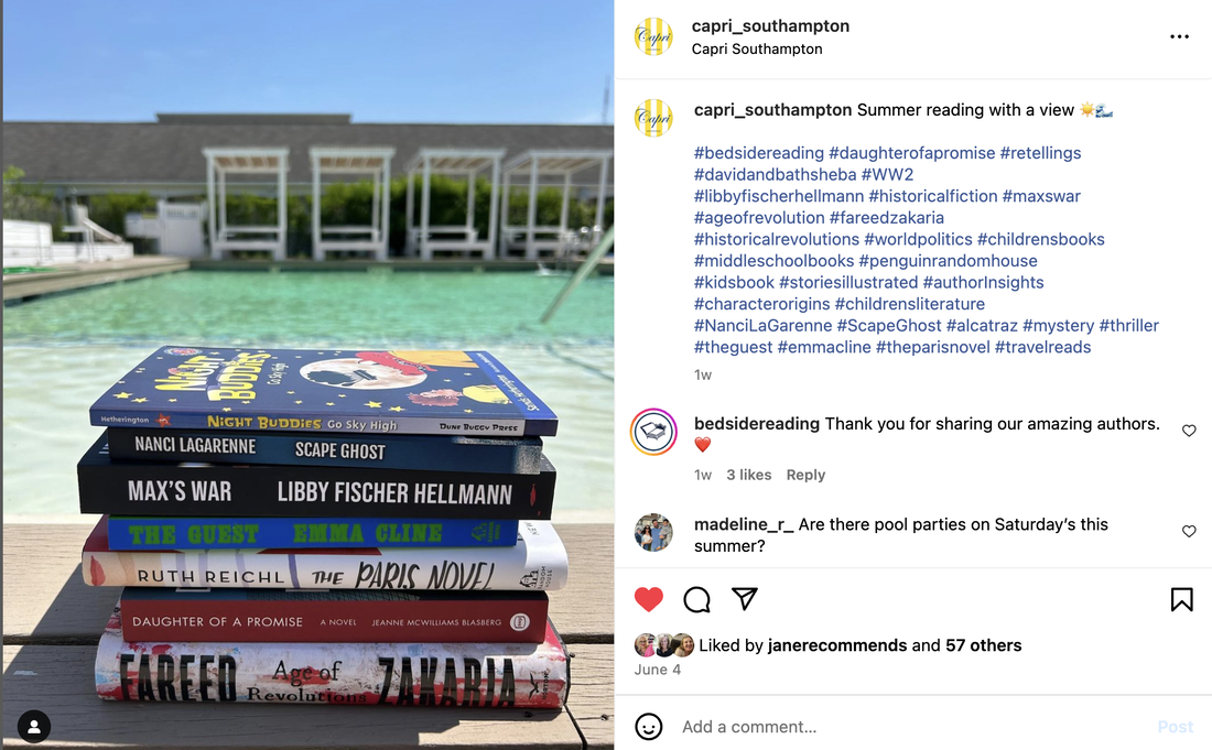 Capri Southampton Instagram post