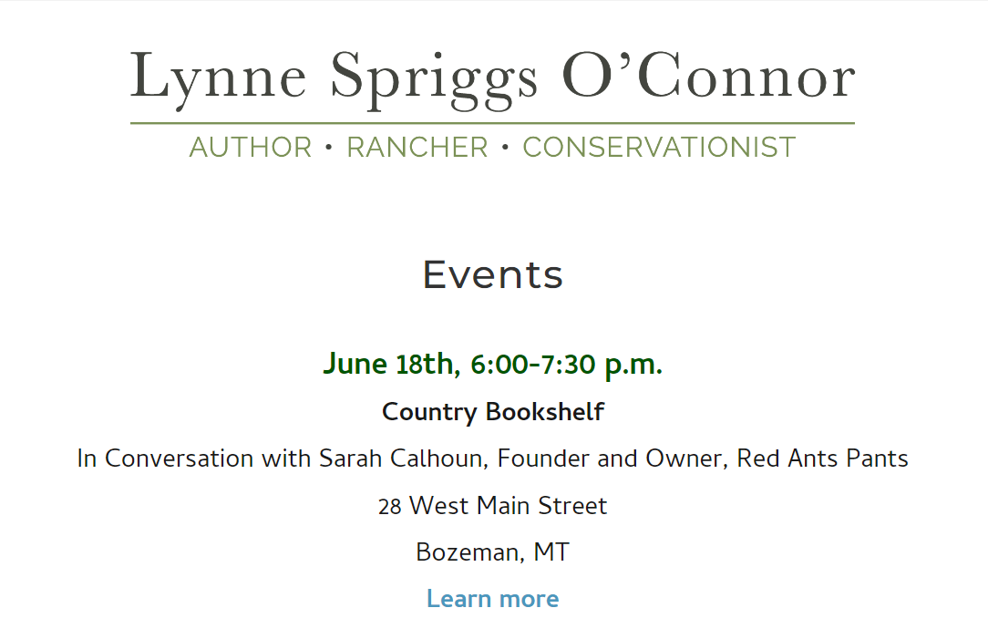 lynne o'connor events